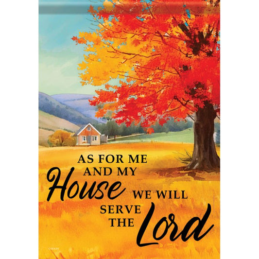 Carson Garden Flag Serve The Lord
