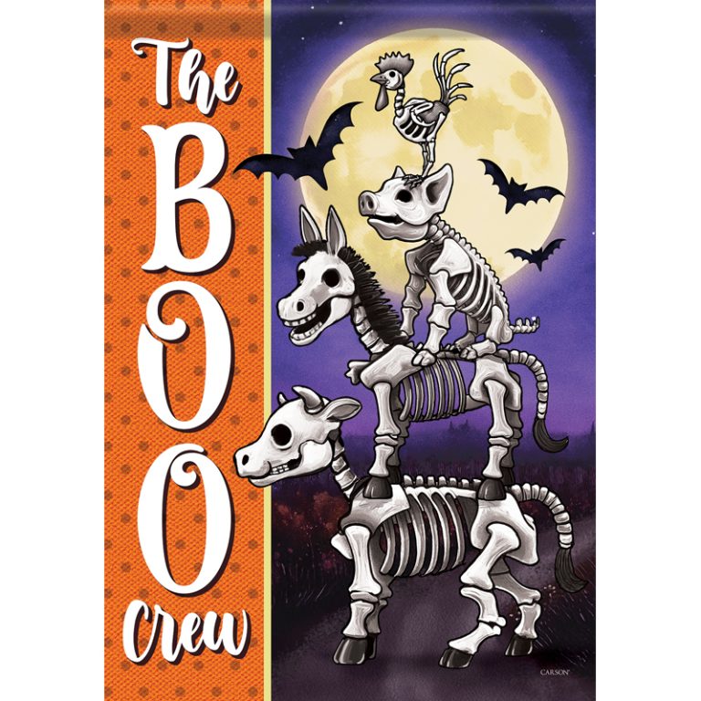 Carson Garden Flag The Boo Crew