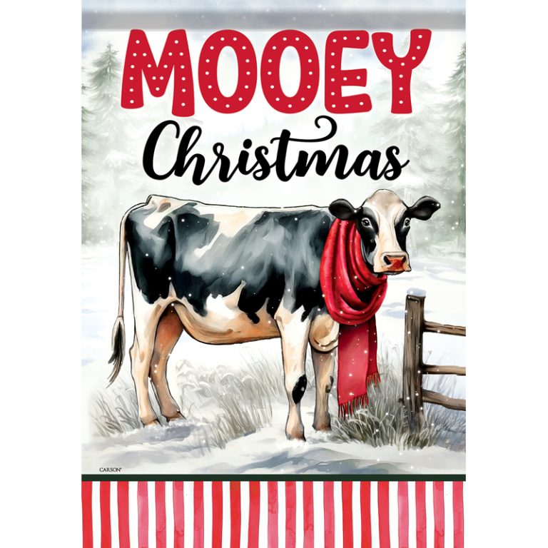 Carson Garden Flag Mooey Holstein