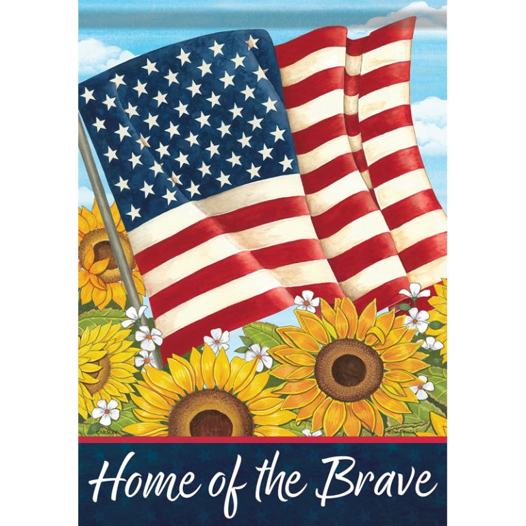 Carson Garden Flag American Sunflower