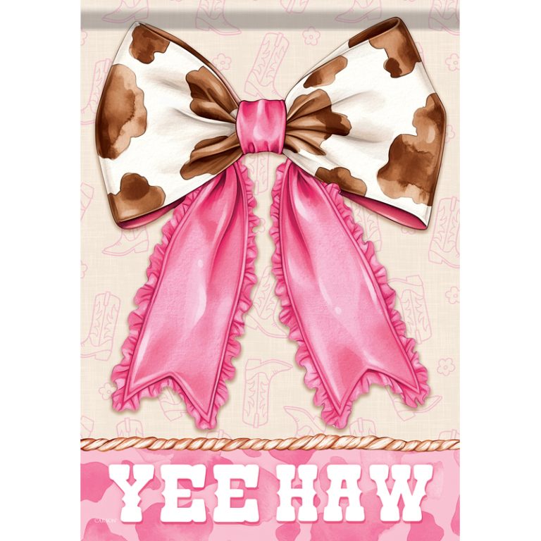 Carson Garden Flag Yee Haw Bow