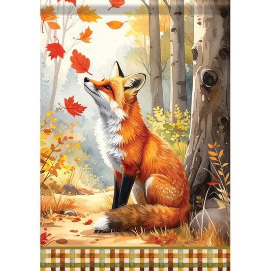 Carson Garden Flag Falling Leaves