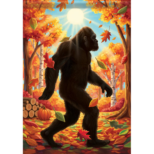 Carson Garden Flag Fall Bigfoot