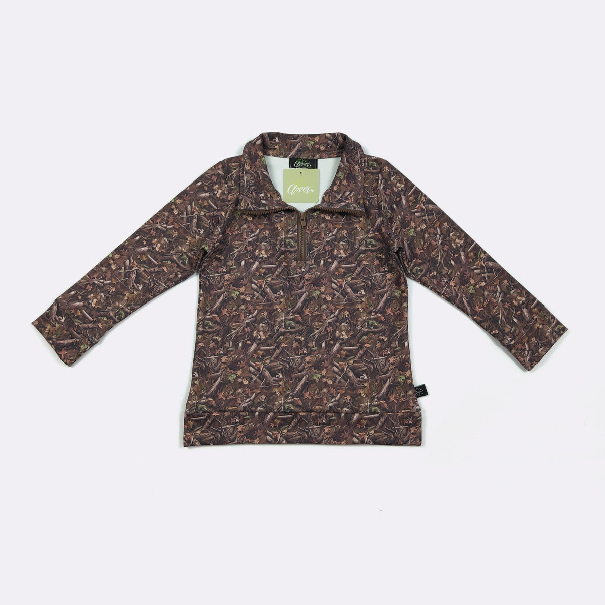 CC Woody Camo Boy Quarter Zip