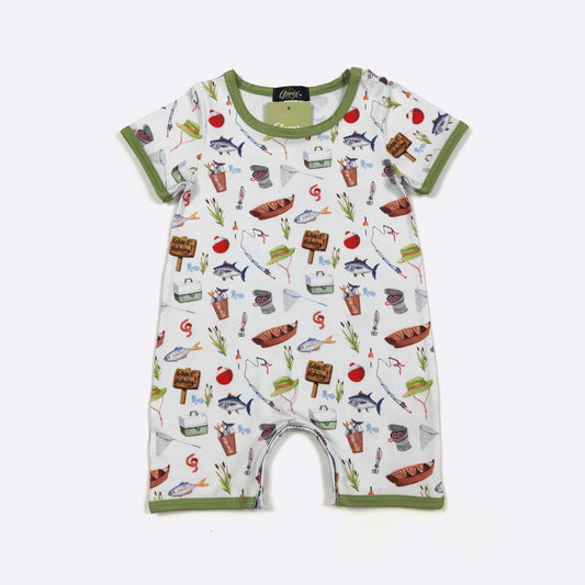 CC Fishing Frenzy Boy Romper