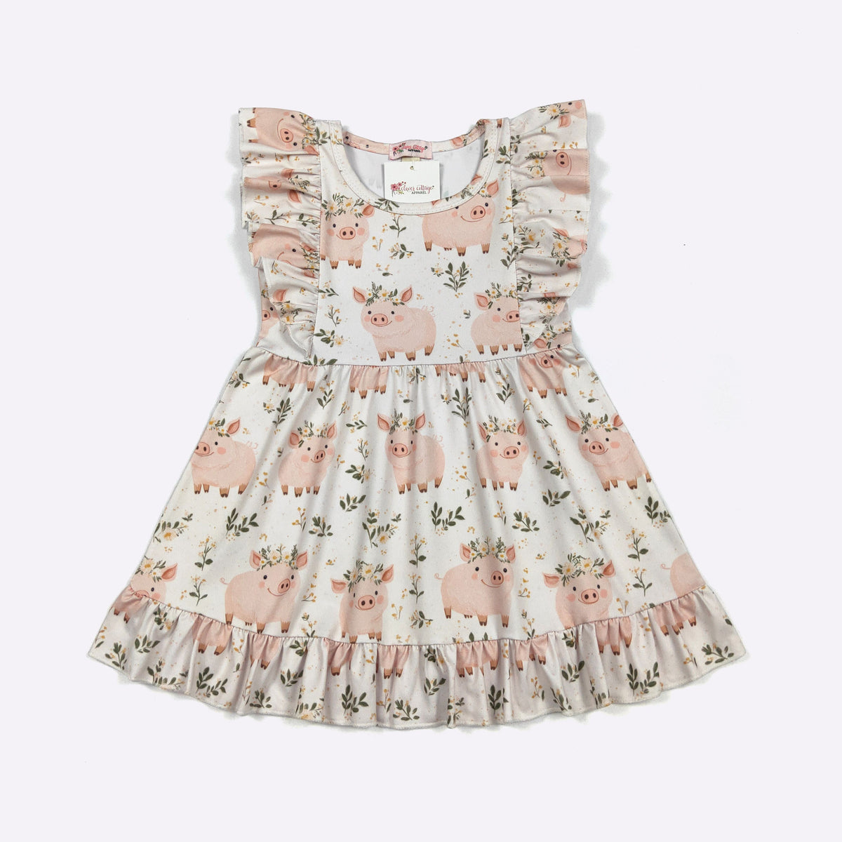 CC Piglet Petals Girls Dress