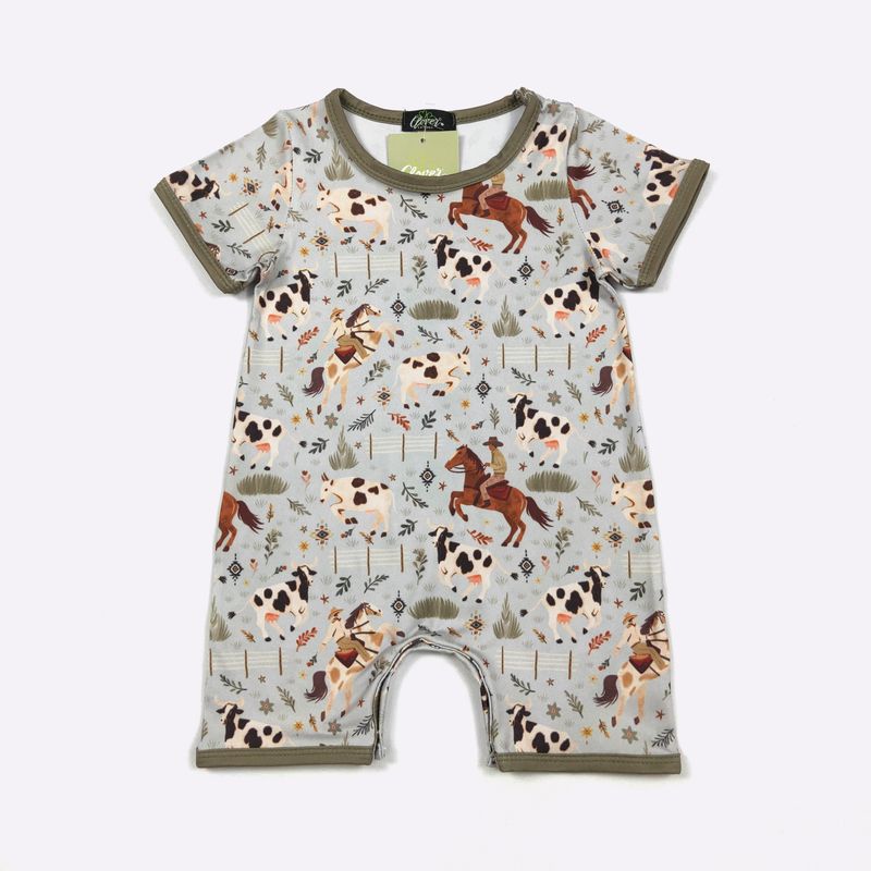 CC Wild Heifer Boy Romper