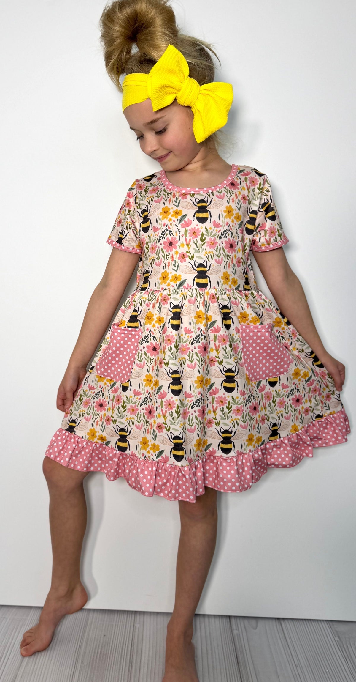 CC Bee Blooms Girls Dress