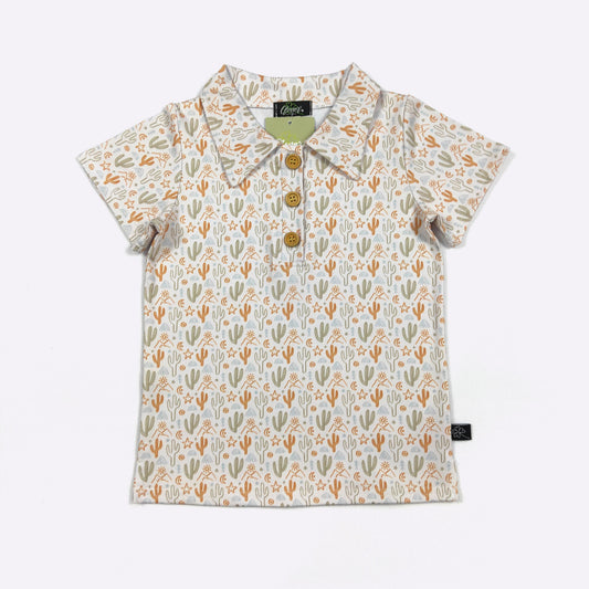 CC Cactus Cove Boy Collar Shirt