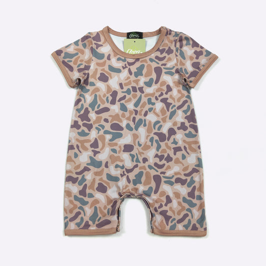 CC Sandy Camo Boy Romper