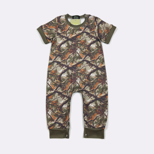 CC Tree Camo Boy Romper