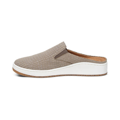 Aetrex Sneaker Mule Sasha Taupe