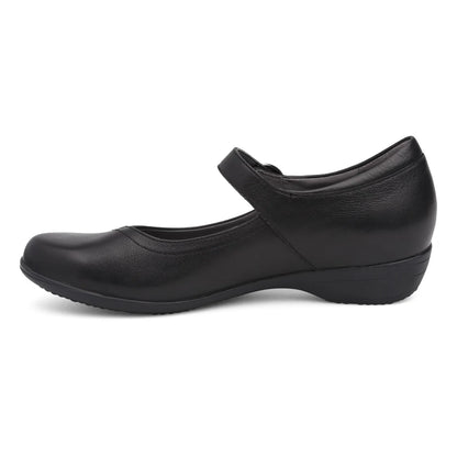 Dansko Fawna Leather Black WIDE