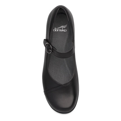 Dansko Fawna Leather Black WIDE