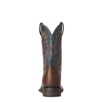Ariat Layton Weathered Chestnut/Rail Blue