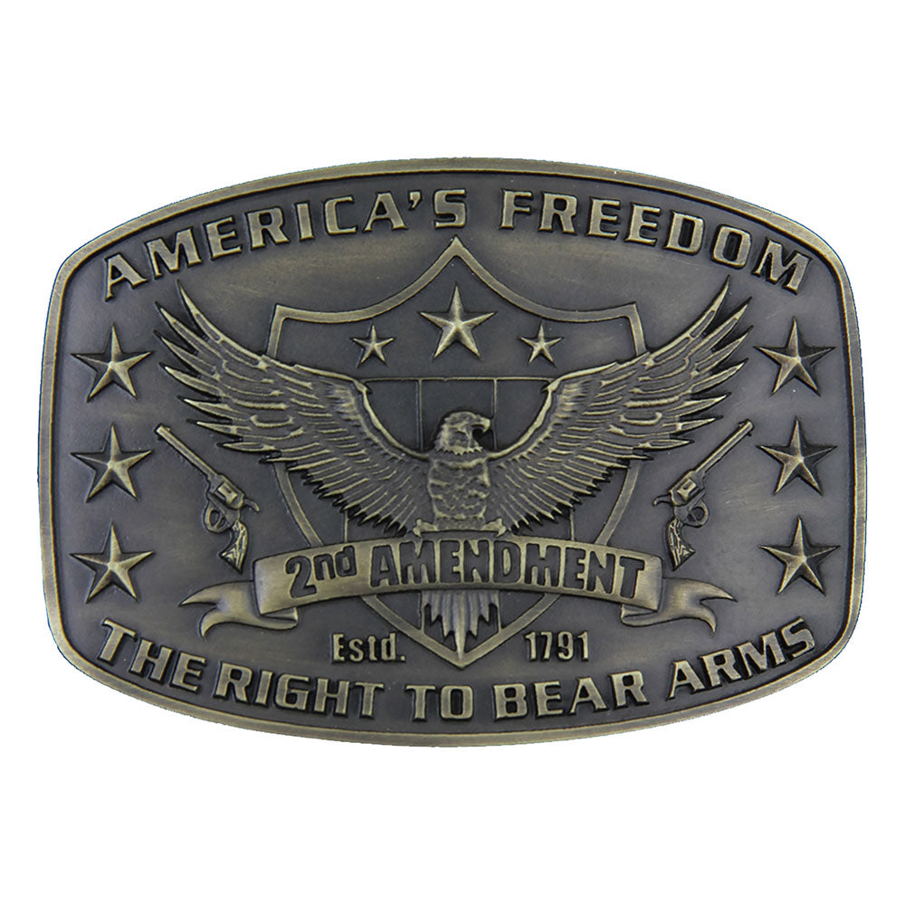 Attitude the Right to Bear Arms Buckle