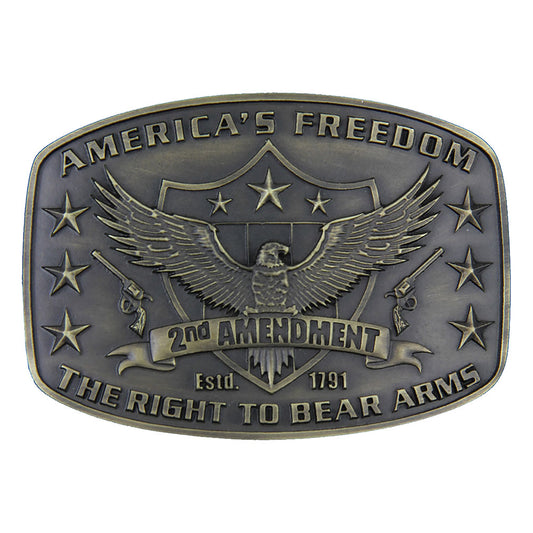 Attitude the Right to Bear Arms Buckle