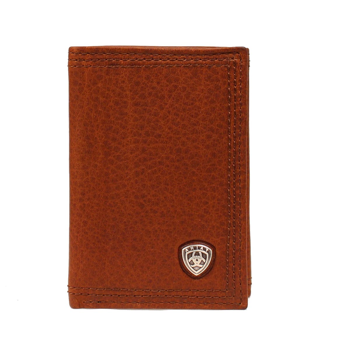 Ariat Sunshine Oiled Triple Stitch Trifold Wallet