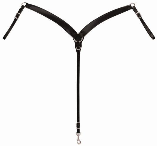 Weaver Black Contoured Breast Collar