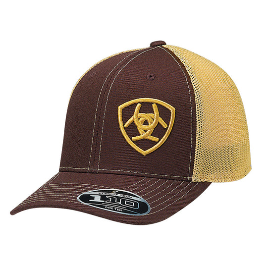 Ariat Brown/Gold Hat