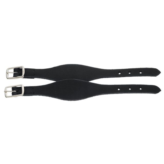 Tough 1 Shaped Leather Stirrup Hobble Straps