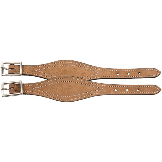 Tough 1 Shaped Leather Stirrup Hobble Straps