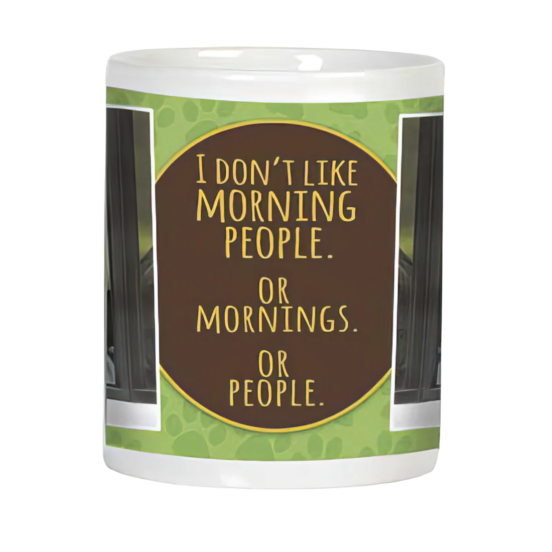 Leanin Tree Don't Like Mornings Mug