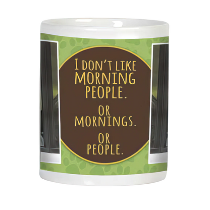Leanin Tree Don't Like Mornings Mug