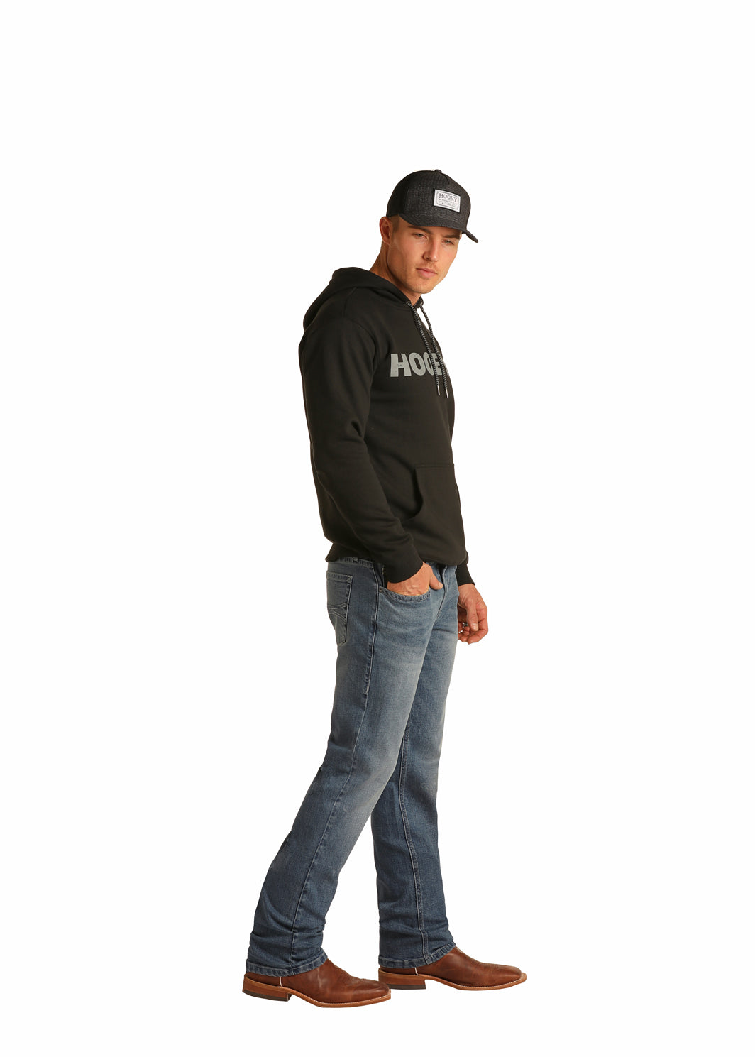 Hooey Revolver Slim Straight Royal Denim