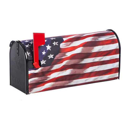 Evergreen Mailbox Cover America in Motion