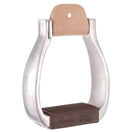 Tough 1 EZ Out Aluminum Breakaway Western Safety Stirrup