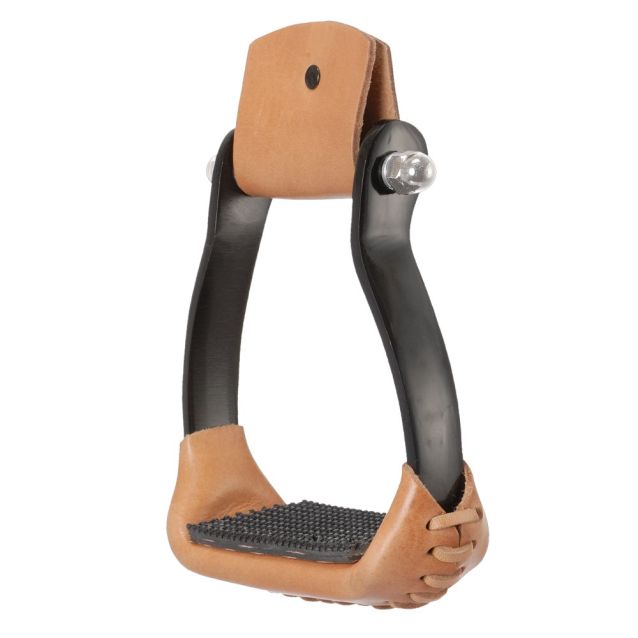 Royal King Colored Aluminum Stirrup with Grip Tread