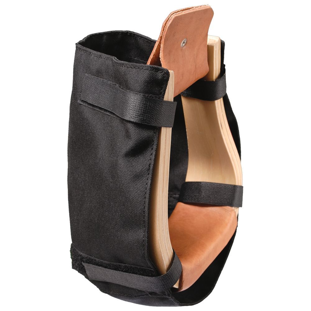 Tough 1 Black Nylon Western Stirrup Covers
