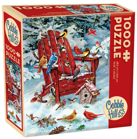Outset Adirondack Birds 1000 Piece Puzzle