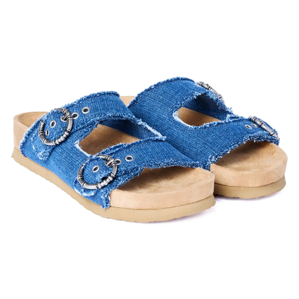 Minnetonka Georgine Blue Denim