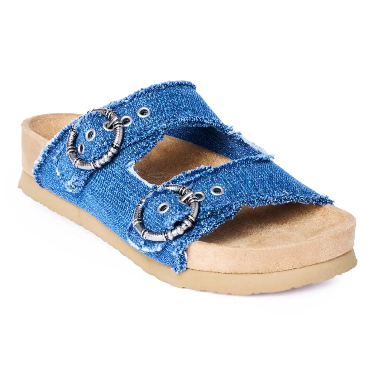 Minnetonka Georgine Blue Denim