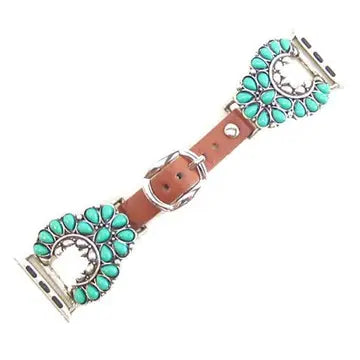 Snowing West Western Design Apple Watch Bands