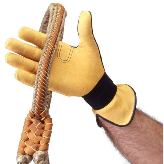 Tough 1 Men's Cowhide Rodeo Glove