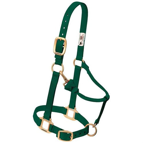 Weaver Adjustable Chin Throat Snap Halter 3/4" Weanling/Pony
