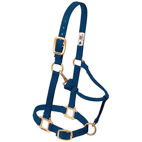 Weaver Adjustable Chin Throat Snap Halter 3/4" Weanling/Pony