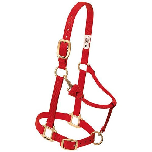 Weaver Adjustable Chin Throat Snap Halter 3/4" Weanling/Pony