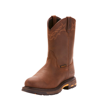 Ariat Workhog Oily Distressed Brown Waterproof EH