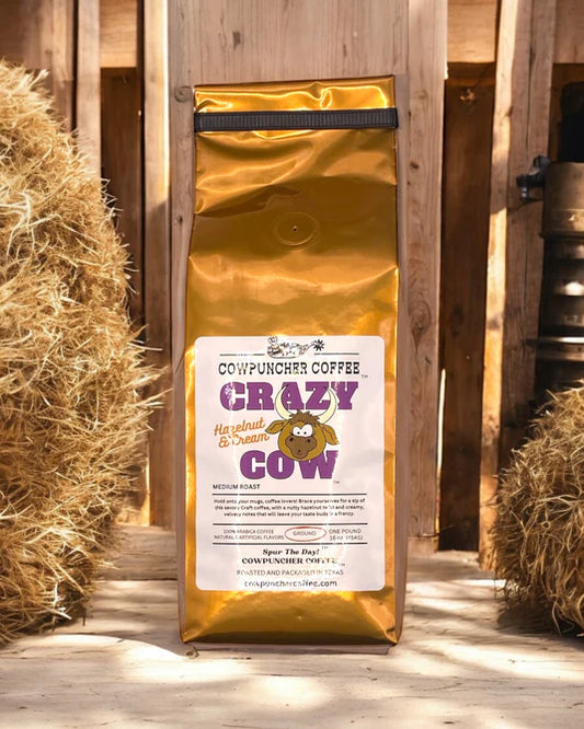 Cowpuncher Coffee Crazy Cow - Hazelnut & Cream