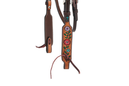 Weaver Floral Vine Browband Headstall