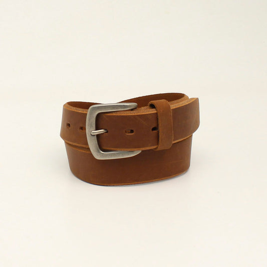 Ariat Beveled Edge Work Belt Brown