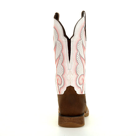 Durango Rebel Pro White/Brown Ventilated Boot