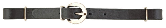 Weaver Straight Bridle Leather Black Curb Strap