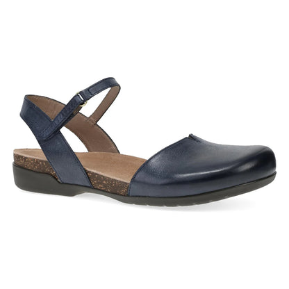 Dansko Rowan Waxy Burnished Navy