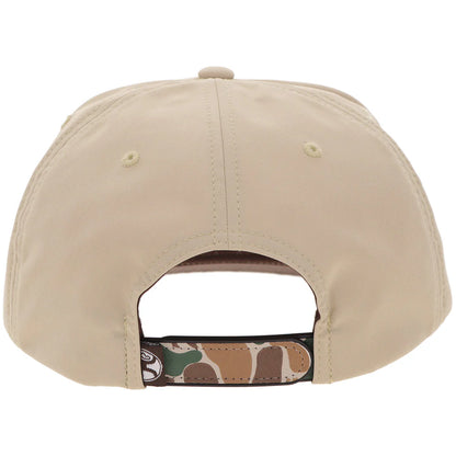 Hooey Outfitters Hat Tan/Camo with Brown Patch