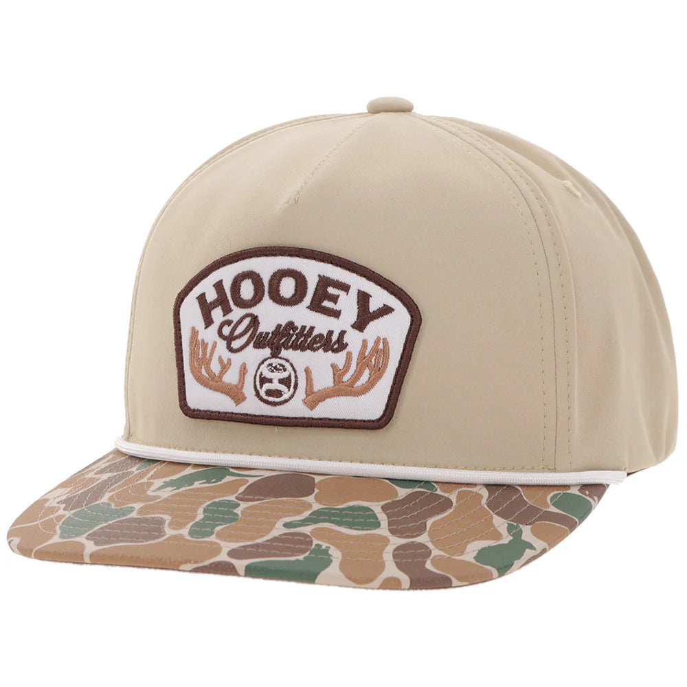 Hooey Outfitters Hat Tan/Camo with Brown Patch